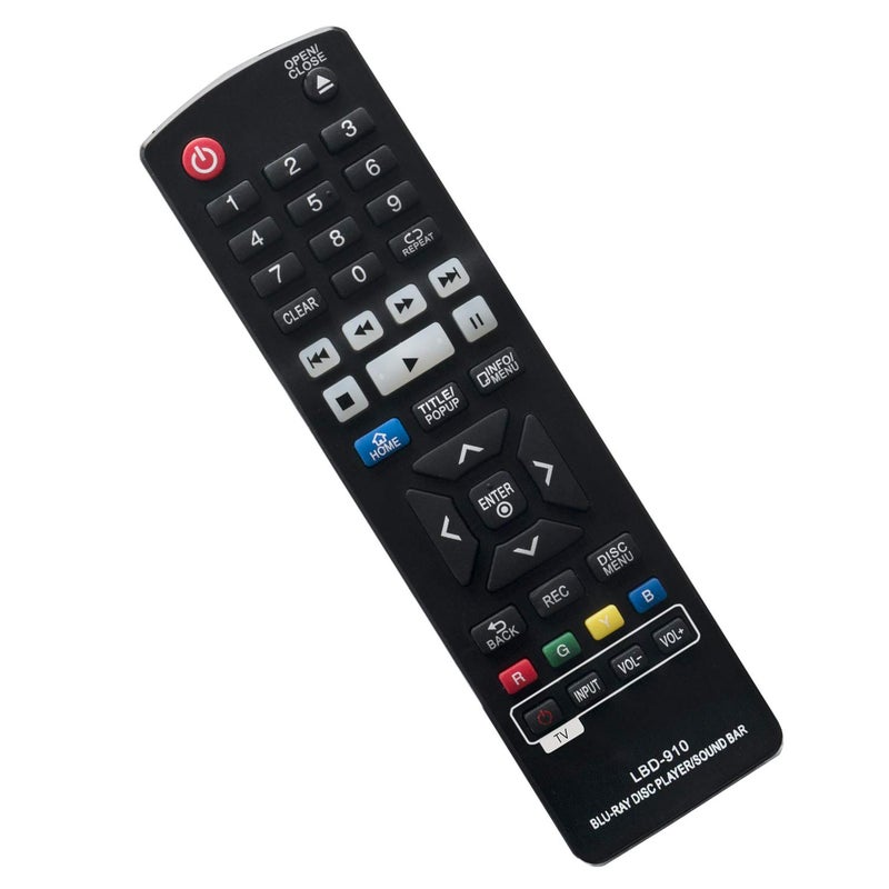 WINFLIKE New Remote LBD-910 for LG DVD Blu-ray Player BP735 BPM33 BPM331 BPM331N BPM53 BPM53N BPM54 BPM54N BPM55 BPM55N UBK90 BP330 BP530 BP135 BP300 BP340 B0540N BH5140S BP330 BP330N BP530 BP540 BP550 BP550N - Image 4